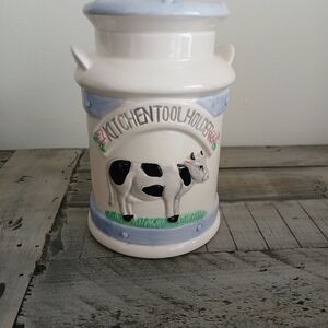 Vintage Farmhouse Kitchen Utensil Holder